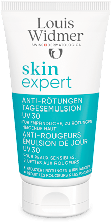 Louis Widmer skinexpert Anti-Rötungen Tagesemulsion parfümfrei LSF30 Louis Widmer skinexpert