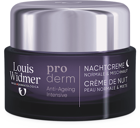 Louis Widmer proderm Anti-Aging Nachtcreme parfümfrei Louis Widmer proderm