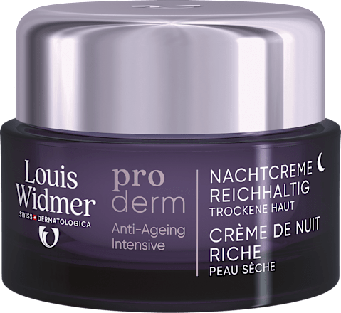 Louis Widmer proderm Anti-Aging Nachtcreme Reichhaltig TH Louis Widmer proderm