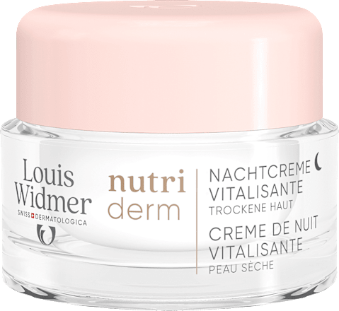 Louis Widmer nutriderm Nachtcreme Vitalisante parfümfrei TH Louis Widmer