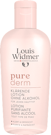 Louis Widmer purederm Klärende Lotion parfümfrei Louis Widmer