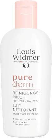 Louis Widmer purederm Reinigungsmilch parfümfrei  Louis Widmer