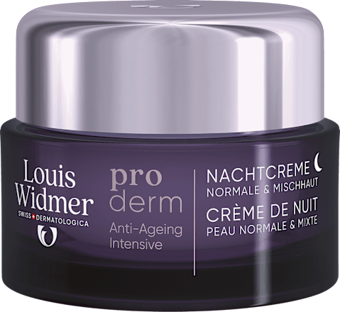 Louis Widmer proderm Anti-Aging Nachtcreme parfümfrei Louis Widmer