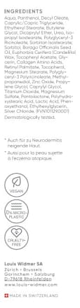 Louis Widmer remederm Advanced Repair Creme NP  Louis Widmer
