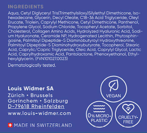 Louis Widmer proderm Anti-Aging Nachtcreme Reichhaltig parfümfrei TH Louis Widmer
