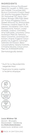 Louis Widmer remederm Duschöl TH Louis Widmer remederm