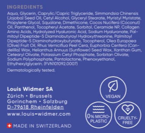 Louis Widmer proderm Anti-Aging Nachtcreme parfümfrei Louis Widmer