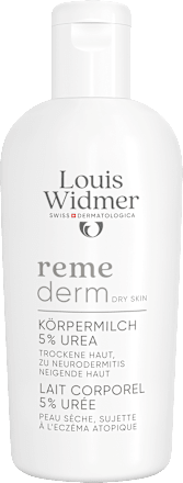 Louis Widmer remederm Körpermilch 5% Urea parfümfrei TH  Louis Widmer