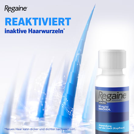Regaine Männer 50 mg/ml Minoxidil Lösung (3x60 ml) Regaine