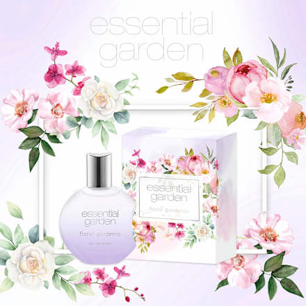 Dámska parfumovaná voda Floral Gardenia essential garden