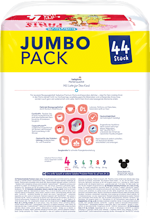 Baby Pants Premium Disney Gr. 4 maxi (8-15 kg), Jumbopack babylove