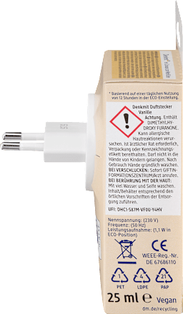 Električni osvežilec zraka Vanille Denkmit