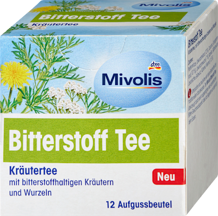 Kräutertee, Bitterstoff Tee (12 Beutel) Mivolis