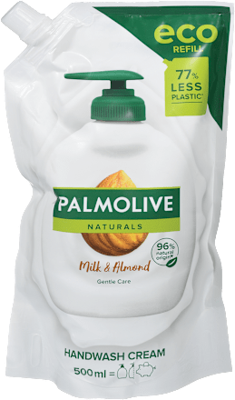 Tekoče milo za roke Naturals Almond Milk, polnilo PALMOLIVE