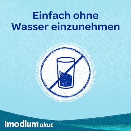 Imodium akut lingual 2 mg Loperamidhydrochlorid Schmelztabletten Imodium