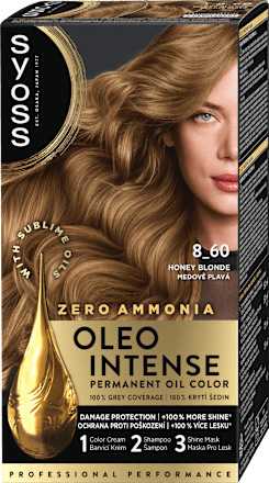 Farba na vlasy - 8-60 medová blond Syoss Oleo Intense