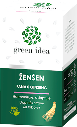 tobolky Ženšen bylinný extrakt green idea