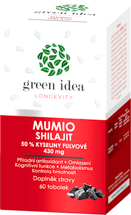 tobolky Mumio Shilajit green idea
