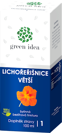 bezlihová tinktura Lichořeřišnice green idea