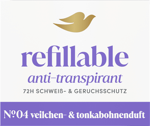 Antitranspirant Deostick Veilchen- & Tonkabohnenduft, Nachfüllpack Dove