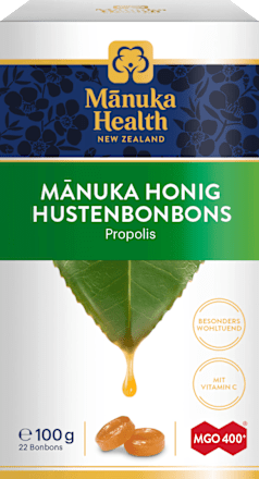 Manuka Honig Hustenbonbons Propolis  Manuka Health