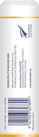 Manuka Honig Hustenbonbons Ingwer & Zitronen-Geschmack Manuka Health
