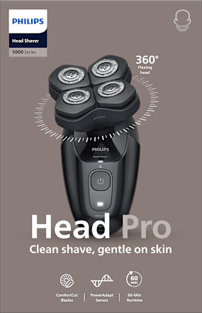 Head Pro Series 5000 holicí strojek na hlavu HS5980/15 Philips