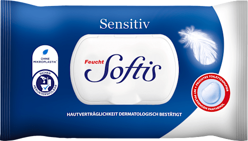 Feuchtes Toilettenpapier Sensitiv Softis