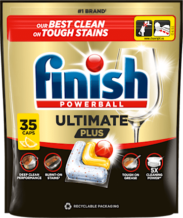 Powerball Ultimate Plus kapsle do myčky Lemon Finish