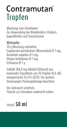 Contramutan bei Erkältungskrankheiten Tropfen Contramutan