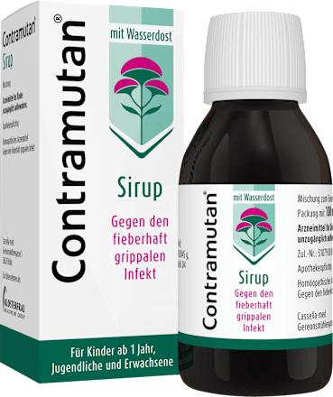 Contramutan Sirup gegen fieberhafte grippale Infekte Contramutan