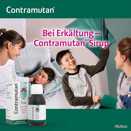 Contramutan Sirup gegen fieberhafte grippale Infekte Contramutan