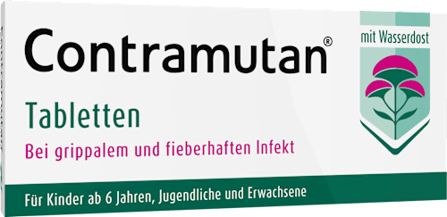 Contramutan bei grippalem und fieberhaften Infekten Tabletten Contramutan