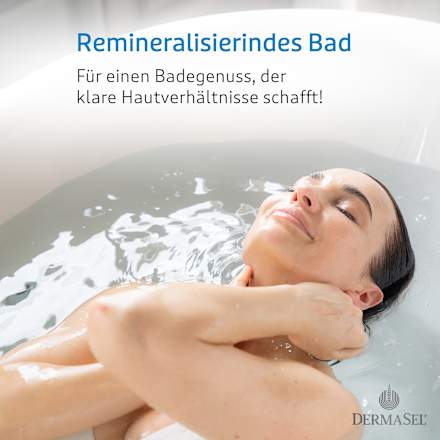 DERMASEL Totes Meer Badesalz Pur - das Original DERMASEL