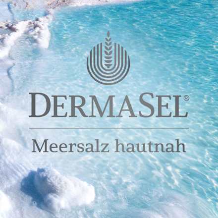 DERMASEL Totes Meer Badesalz Pur - das Original DERMASEL