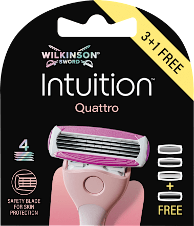Damske britvice Intuition Quattro WILKINSON SWORD