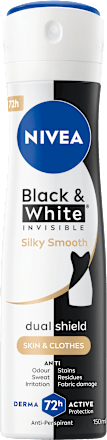 Antitranspirant Deospray Black & White Invisible Silky Smooth NIVEA