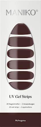 UV Gel Nagelfolien Mahogany Maniko
