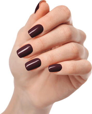 UV Gel Nagelfolien Mahogany Maniko