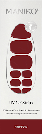 UV Gel Nagelfolien Pediküre Wine Vibes Maniko