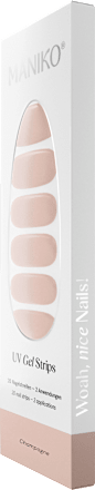 UV Gel Nagelfolien Champagne Maniko