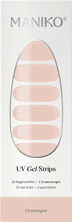 UV Gel Nagelfolien Champagne Maniko
