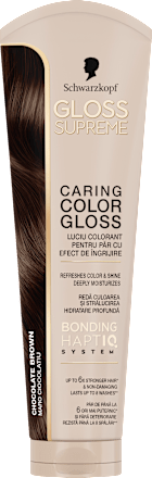 Tratament colorant pentru intensificarea culorii Chocolate Brown Schwarzkopf GLOSS SUPREME