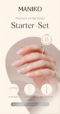 Starterset UV Gel Nagelfolien Creamy Sheer Maniko