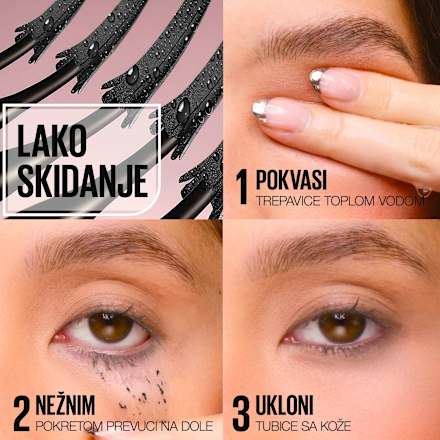 LASH SENSATIONAL SKY TUBES maskara - crna MAYBELLINE NEW YORK