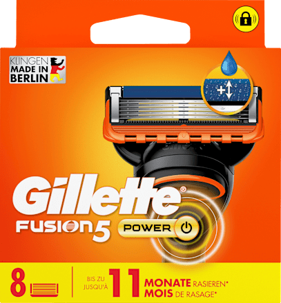 Rasierklingen Fusion5 Power Gillette