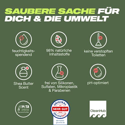 Feuchtschaum für Toilettenpapier Super Nice Foam  nevernot