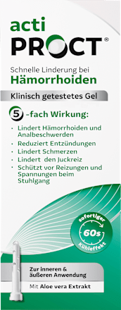 ActiProct Gel Tube actiPROCT