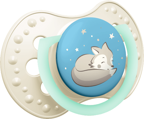 Smoczek 0-6m Night&Day Boy LOVI