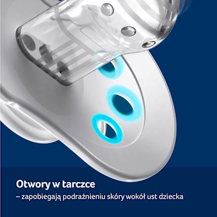 Smoczek silikonowy dynamiczny 18+ m Night & Day Boy LOVI